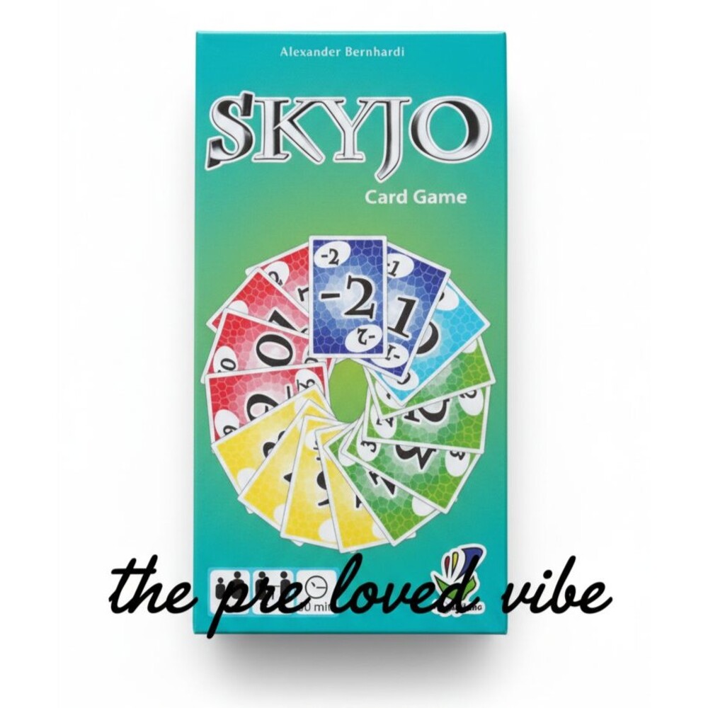 Skyjo Card Game by Magilano Fun Strategy for Kids & Adults 2-8 Players Sealed